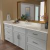 20.63-inch Undermount White Single Bowl Rectangular Vanity Ceramic Bathroom Sink Lavatory Wash Hand Basin with Over Flow Drain