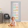 Over the Door Shoes Rack 24-Mesh-Pocket Organizer 6-Layer Hanging Storage Shelf for Shoes Slippers Small Toys Closet Cabinet