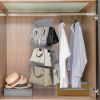 Hanging Handbag Organizer w/ 6 Pockets Closet Purse Storage Shelves Holder Hanging Shelf Bag