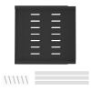 Expandable Pull out Cabinet Organizer Slide out Drawers Roll out Sliding Storage Self Carbon Steel with 12.2-20.5in Extendable Width 17lbs Max Load