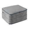 Large Foldable Storage Bag For Comforter Quilt Blanket Clothes Pillows Beddings Self Compression Organizer For Duvet Closet Storage Containers With Du