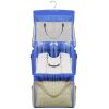 Hanging Handbag Organizer w/ 6 Pockets Closet Purse Storage Shelves Holder Hanging Shelf Bag
