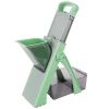 Safe Mandoline Food Slicer Potatoes Cutter French Fries Adjustable Vegetable Fruit Slicer Chopper Dicer with Container Dishwasher Safe