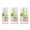 Mesh Door Screen Enhanced Scratch-Proof Heavy Duty Pet Proof Screen with Double Sided Zipper for Home Bedroom Living Room Kitchen